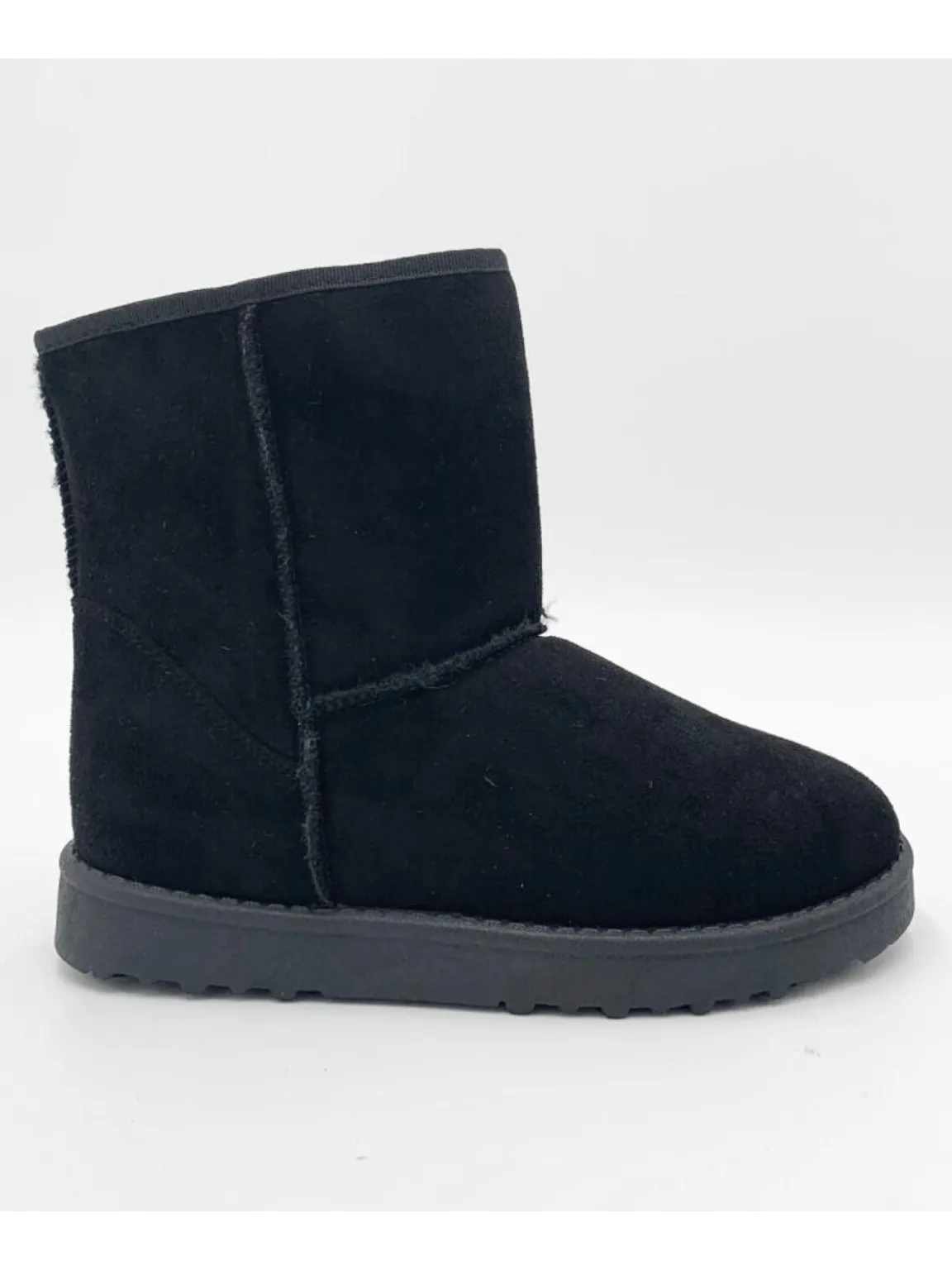 Faux Suede Snug Boots