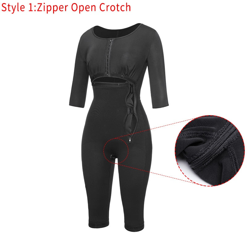 Full Body Shaper Bodysuit Women Tummy Control Slimming Sheath