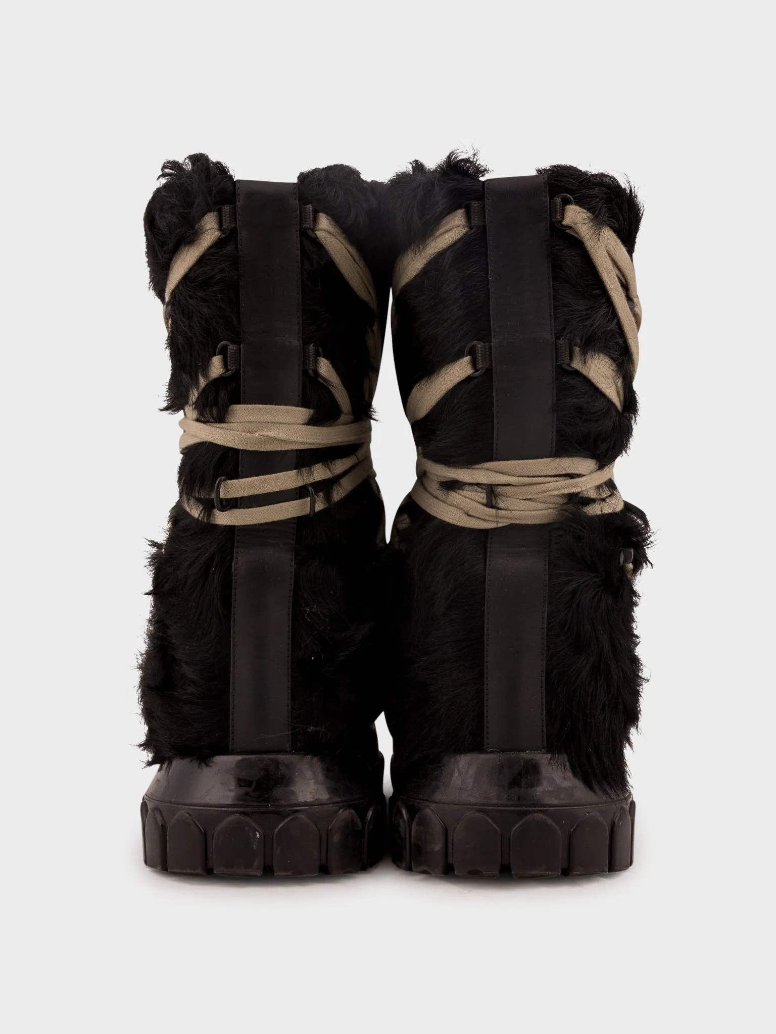 Fur Lunar Megalace Boots