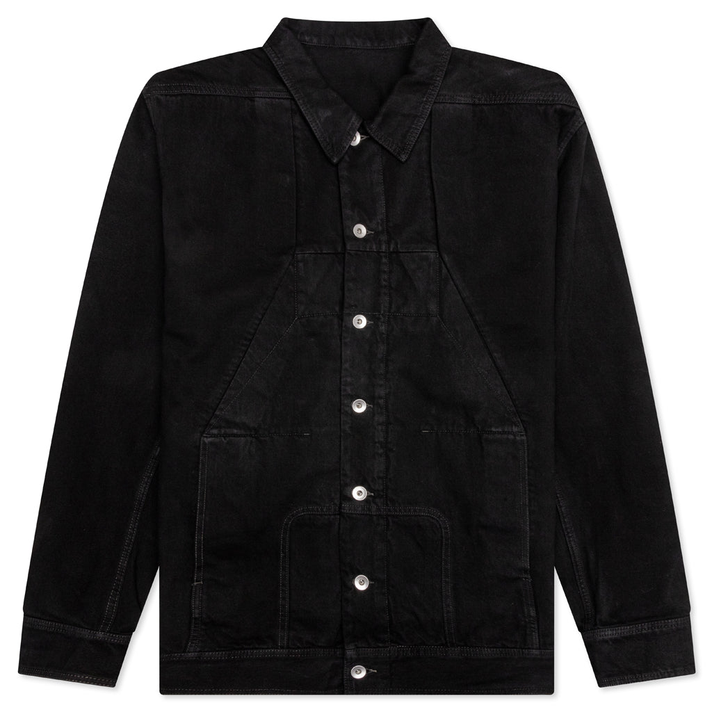 Giacca In Denim Sphinx Jumbo Worker Jacket - Black