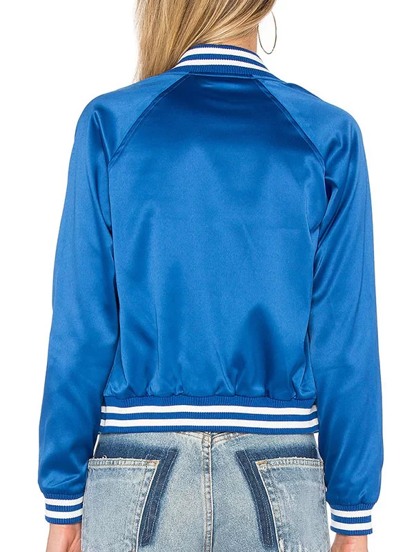 Hacks 2024 Bomber Jacket | Ava Blue Jacket