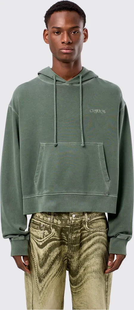 Hoodie Green Cotton Hoodie