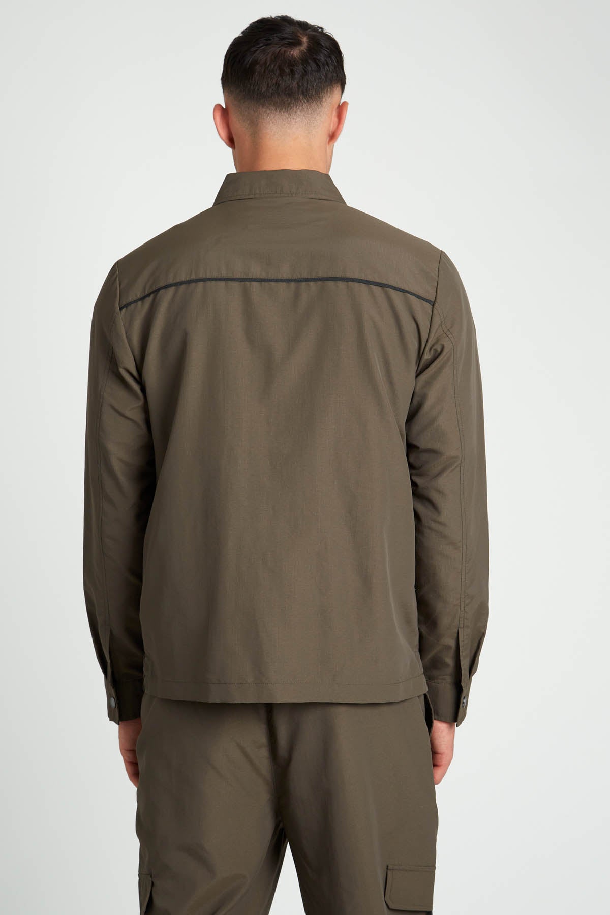 HUGO RIPSTOP ZIP THROUGH OVERSHIRT