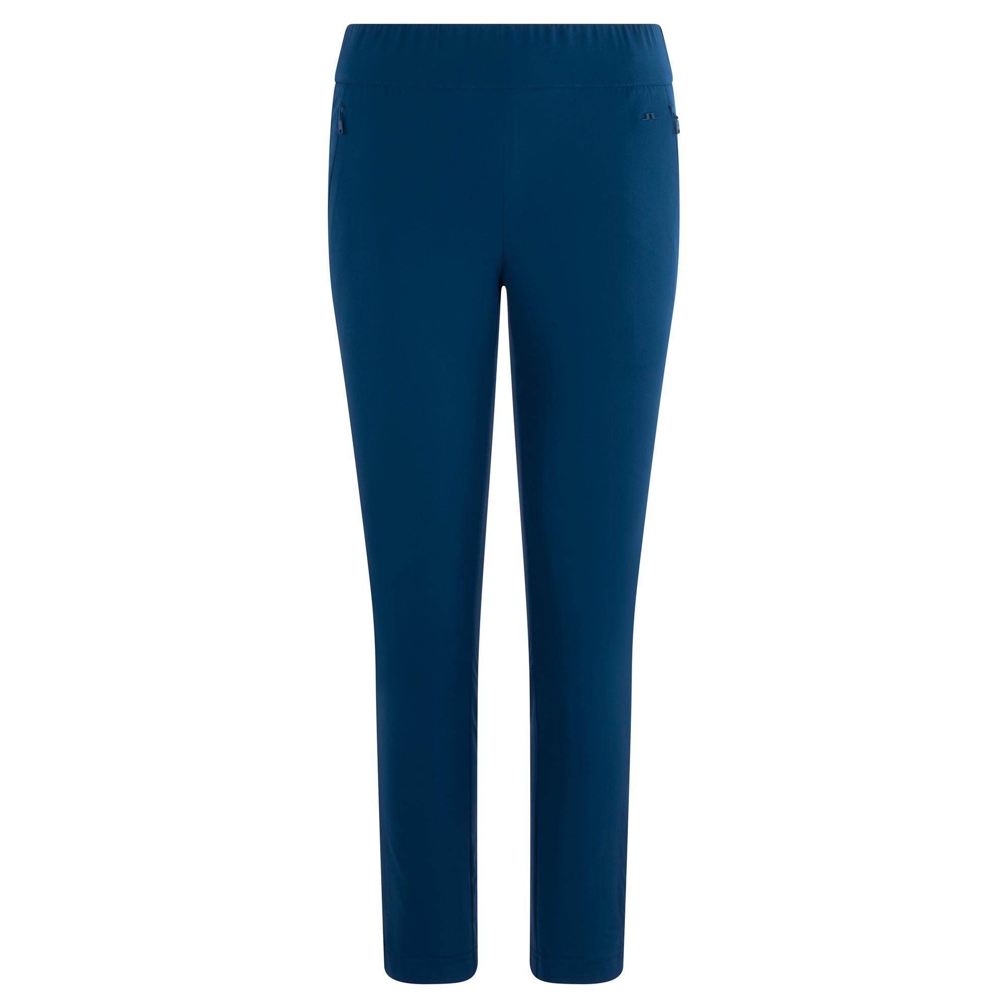 J Lindeberg Nea Pull On Ladies Golf Trousers Estate Blue