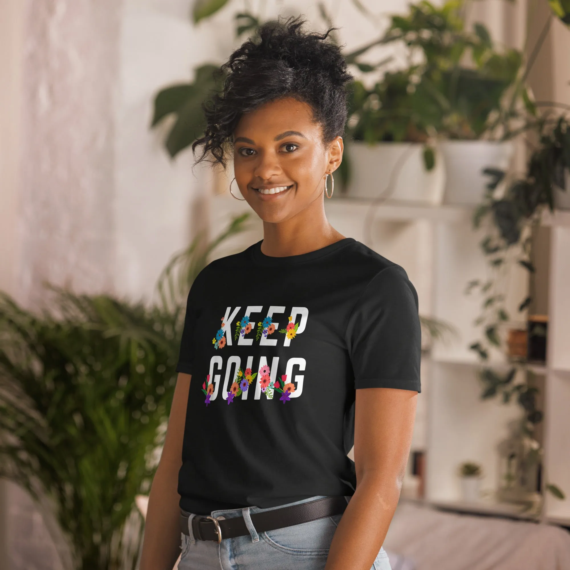 Keep Going, Mental Health Matters Svg, Mental Health Png, Awareness Svg, Short-Sleeve Unisex T-Shirt