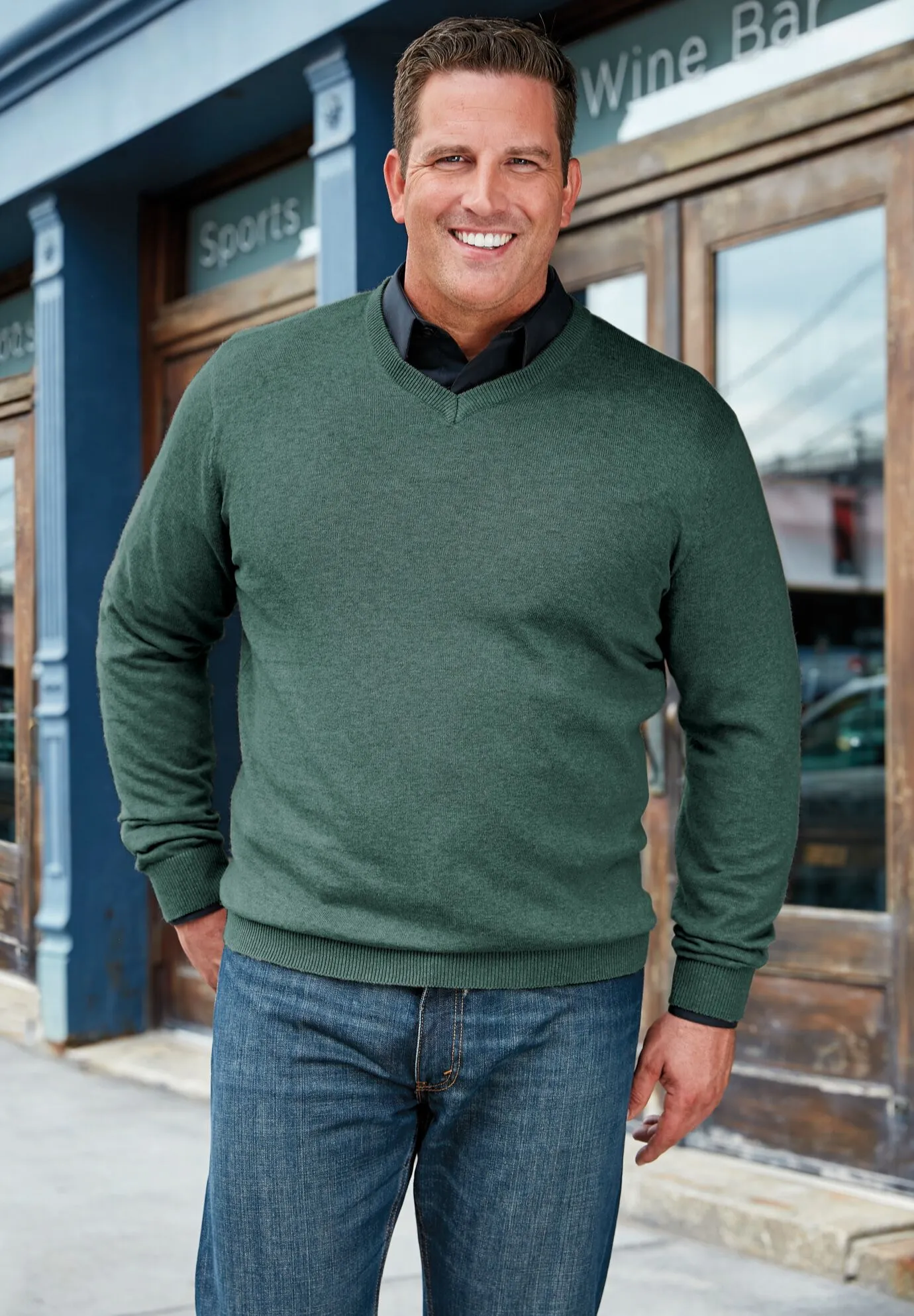 Lightweight V-Neck Sweater