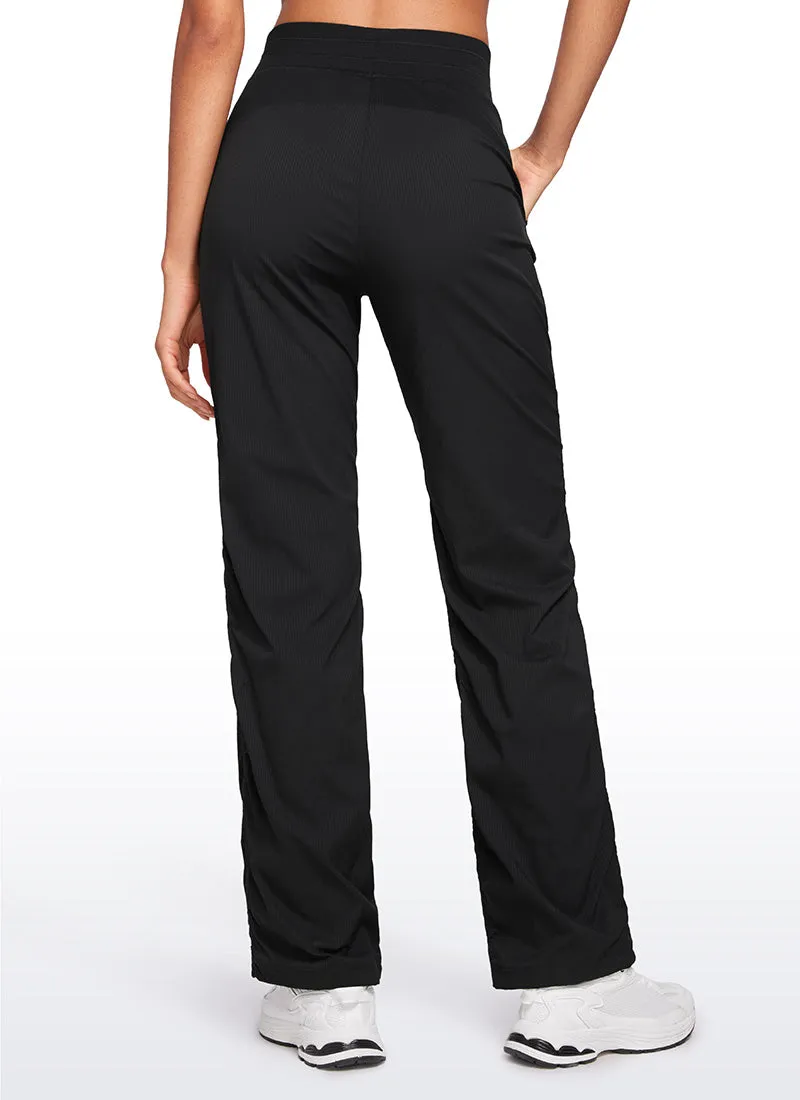 Lightweight Workout Straight Leg Pocket Pants 30