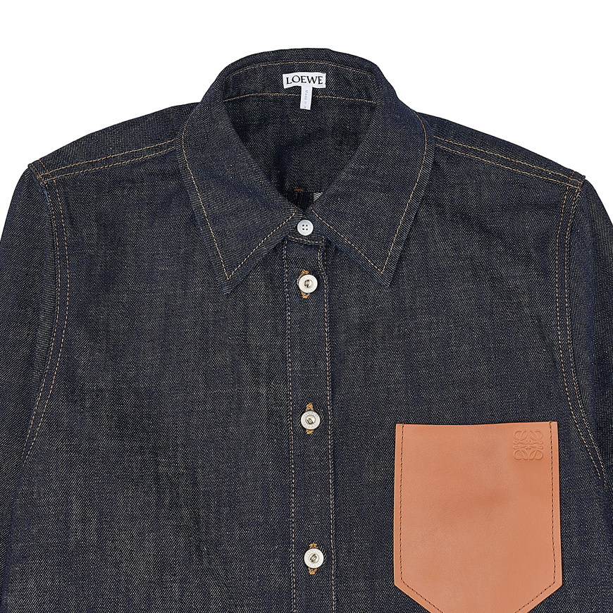 LOEWE  |Trapeze overshirt in denim