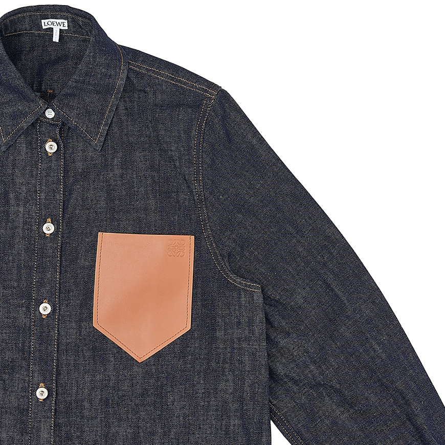 LOEWE  |Trapeze overshirt in denim