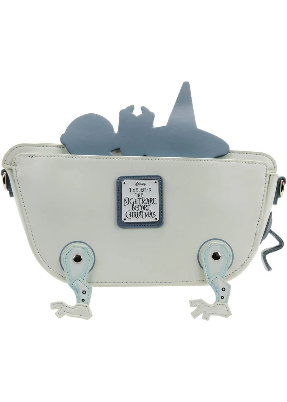 Loungefly Disney Nightmare Before Christmas Lock Shock Barrel Bath Tub Crossbody Bag