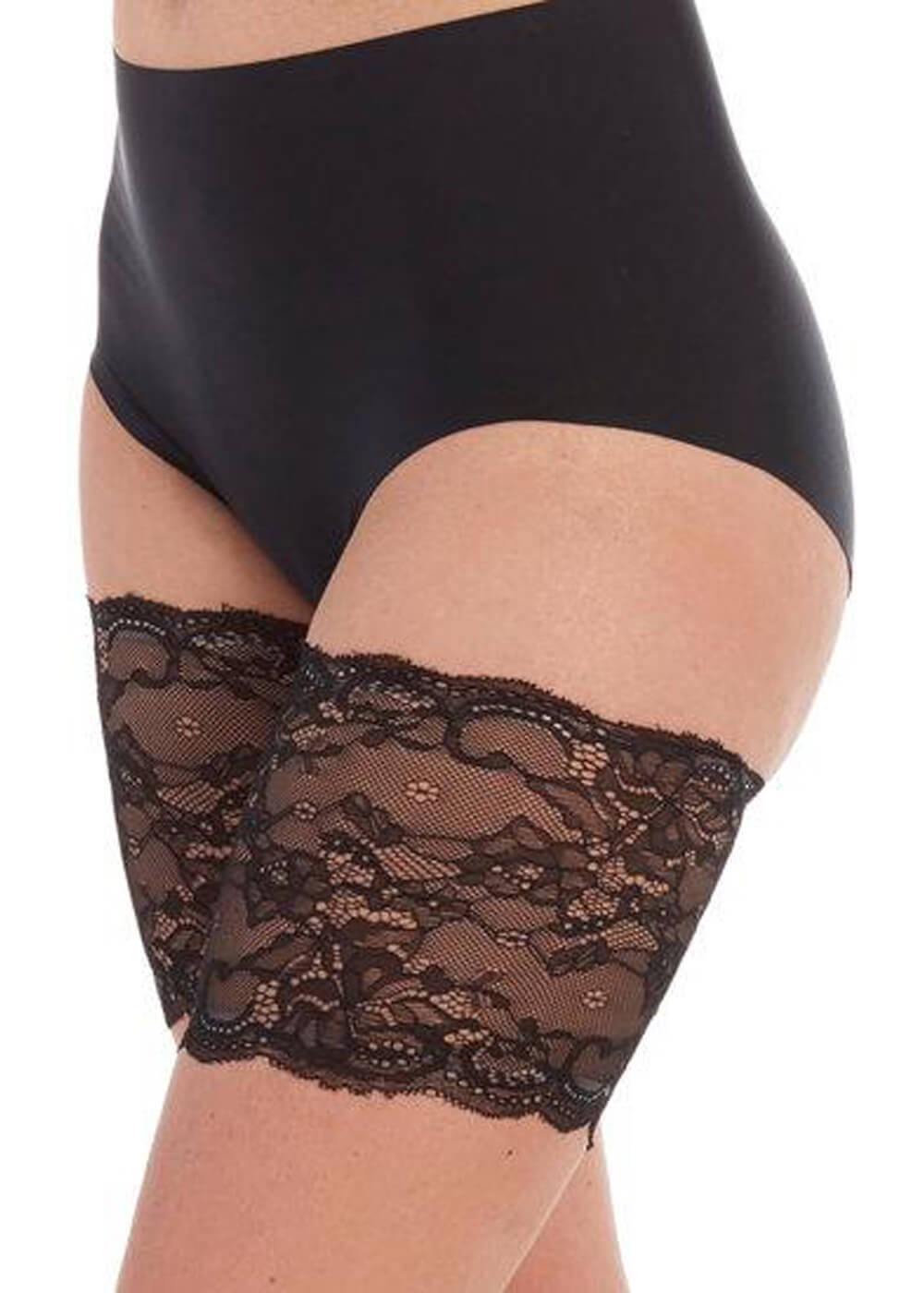 Magic Bodyfashion Be Sweet To Your Leg Lace Thigh Straps Black