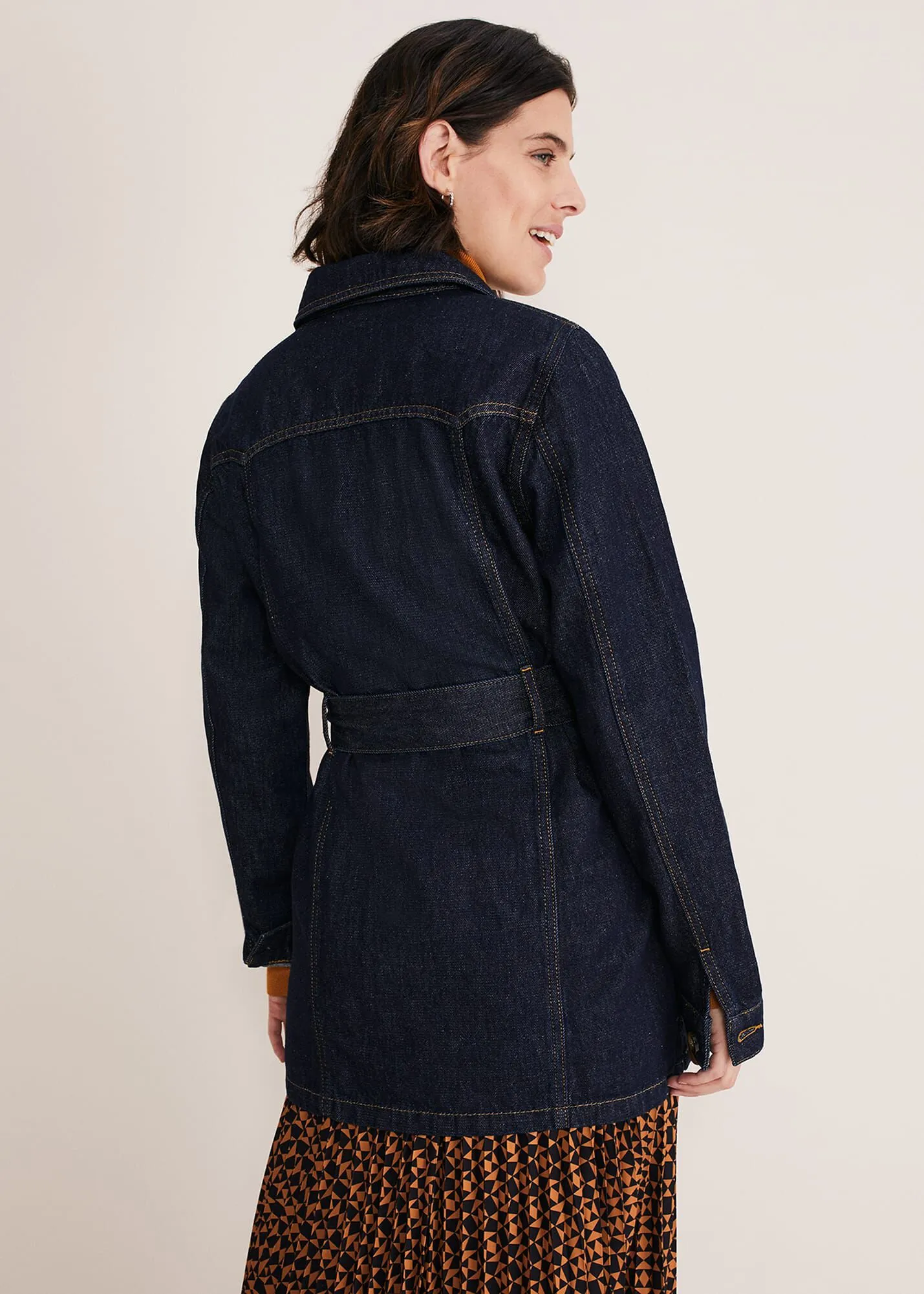 Marcie Longline Denim Jacket