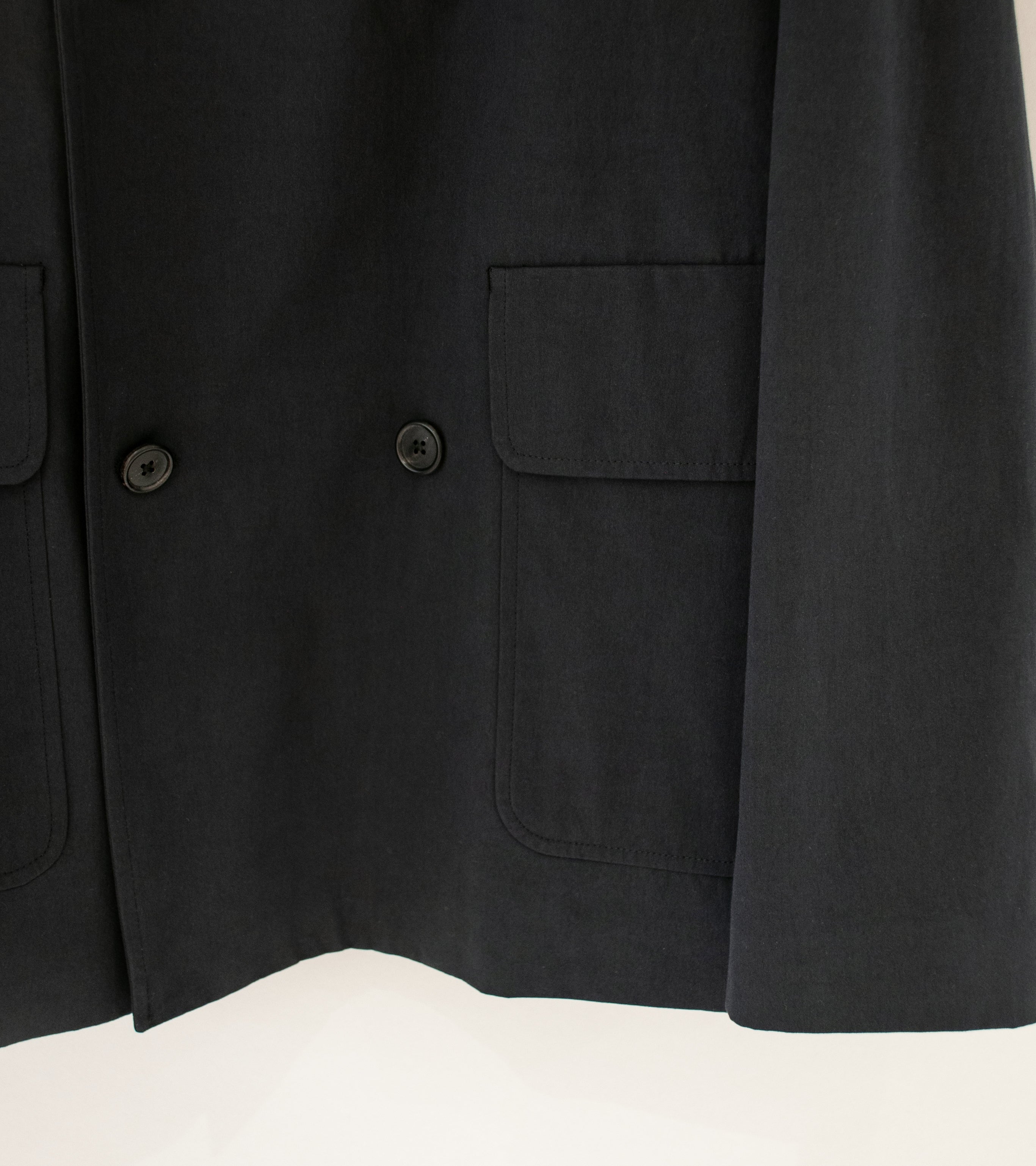 Margaret Howell 'Double Breasted Jacket' (Slate Heavy Cotton Poplin)