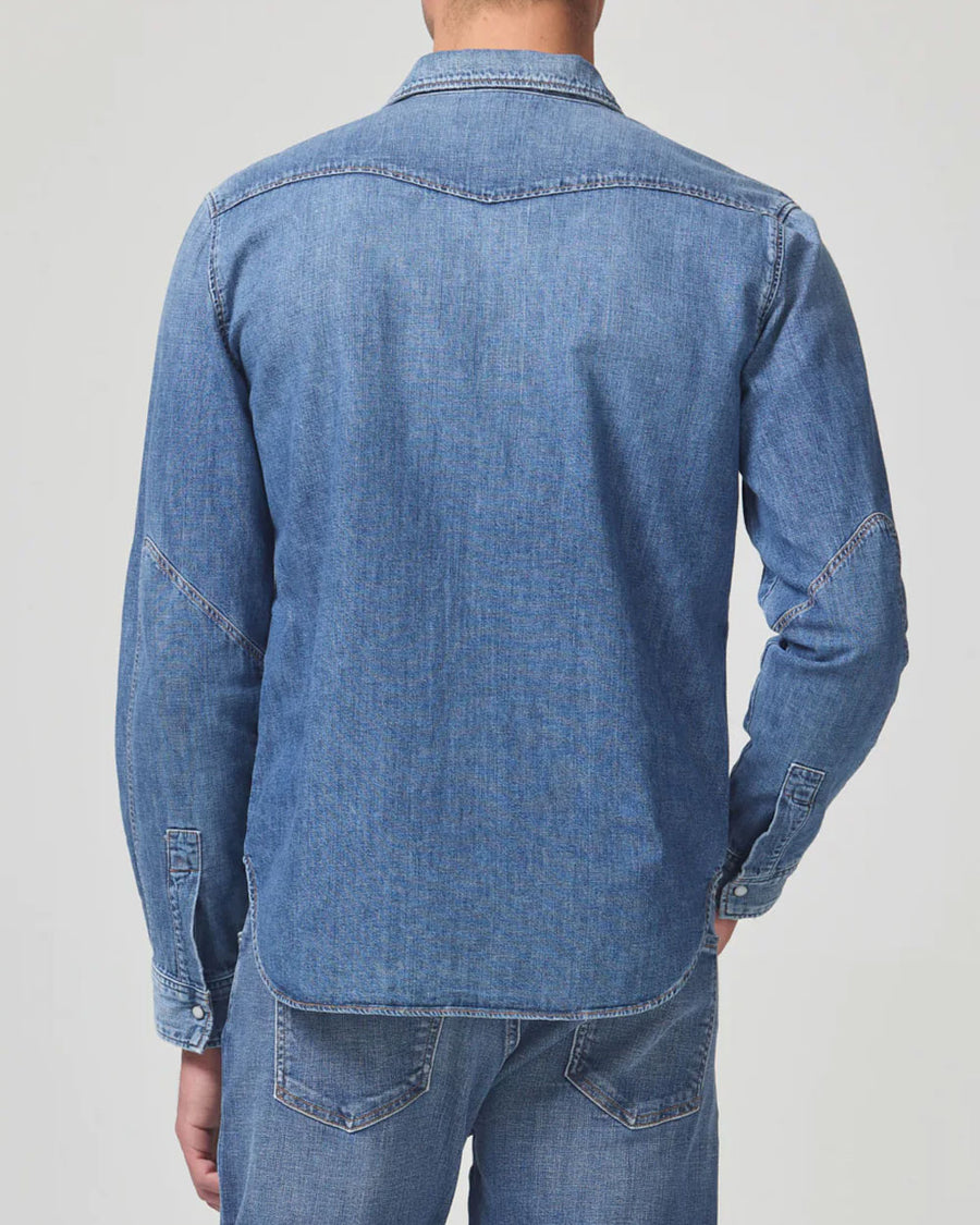 Matchbook Western Denim Overshirt