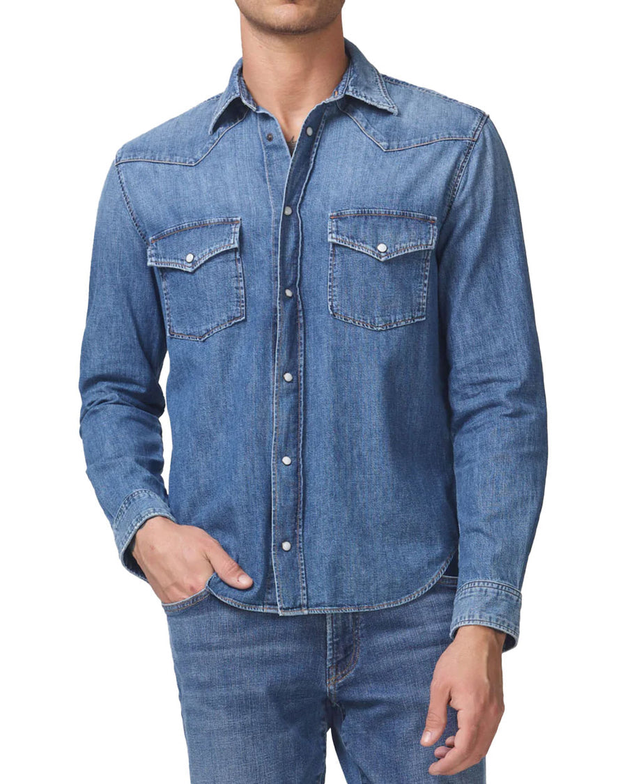 Matchbook Western Denim Overshirt