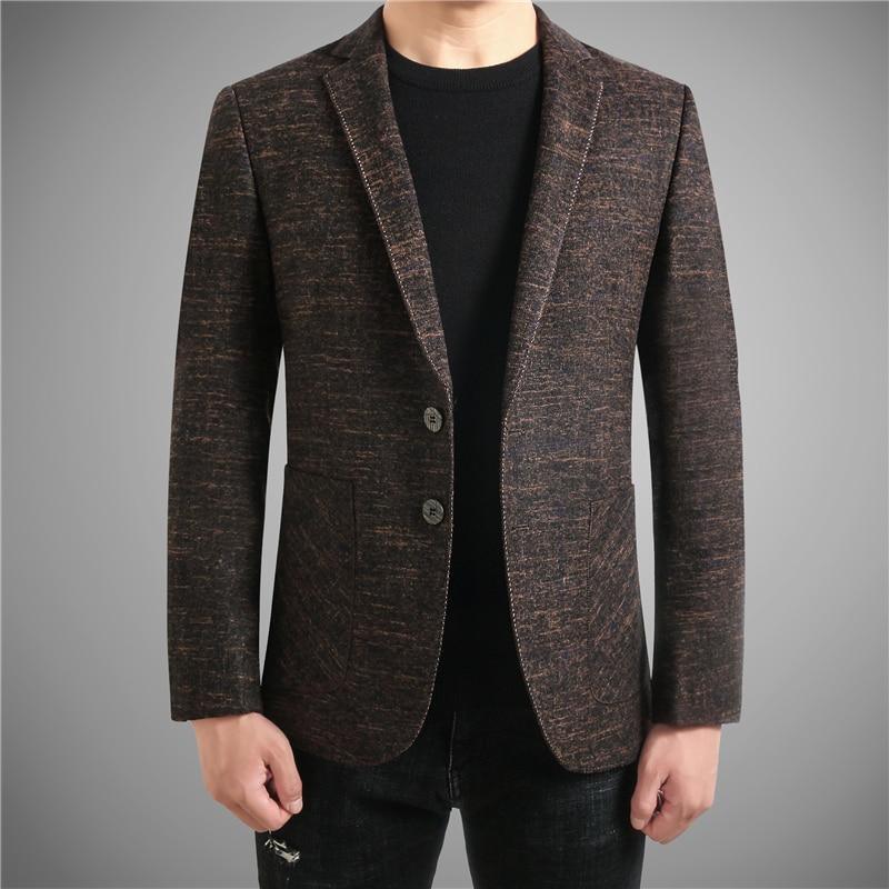 Men Blazer - Marl Vintage Blazer