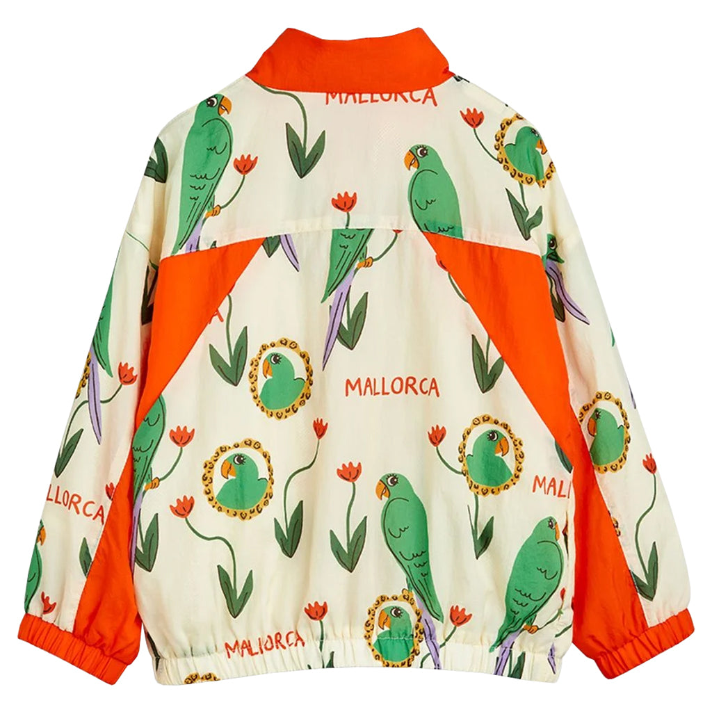 Mini Rodini Child Parrots Tracksuit Jacket Multicoloured