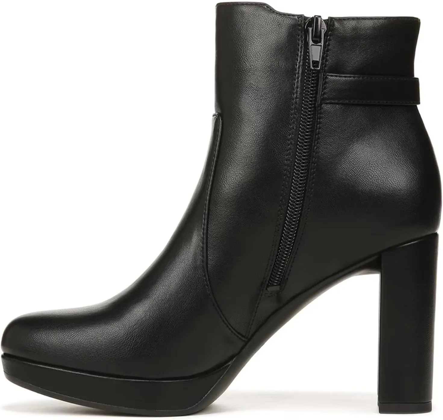 Naturalizer Womens Braxton Platform Ankle Boot