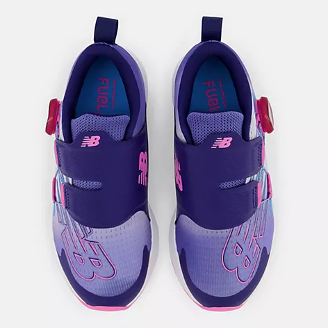 New Balance Girls Youth FuelCore Reveal v3 BOA Lace Athletic Shoes-Vibrant Violet