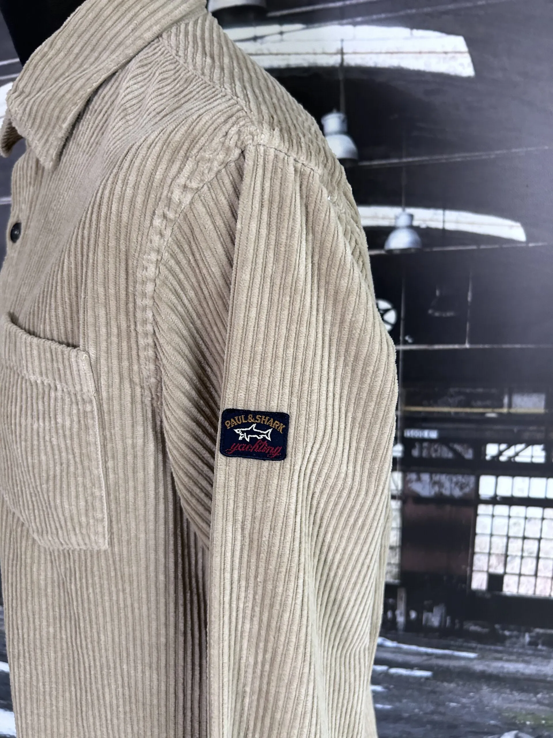 PAUL & SHARK CORDUROY OVERSHIRT