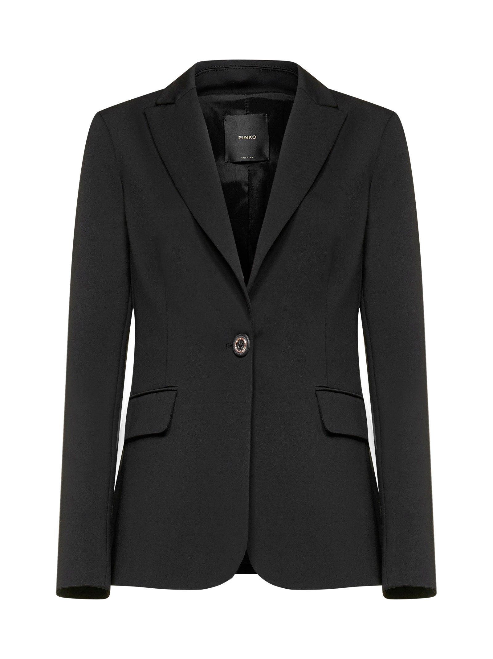 Pinko Single-Breasted Slim Fit Blazer