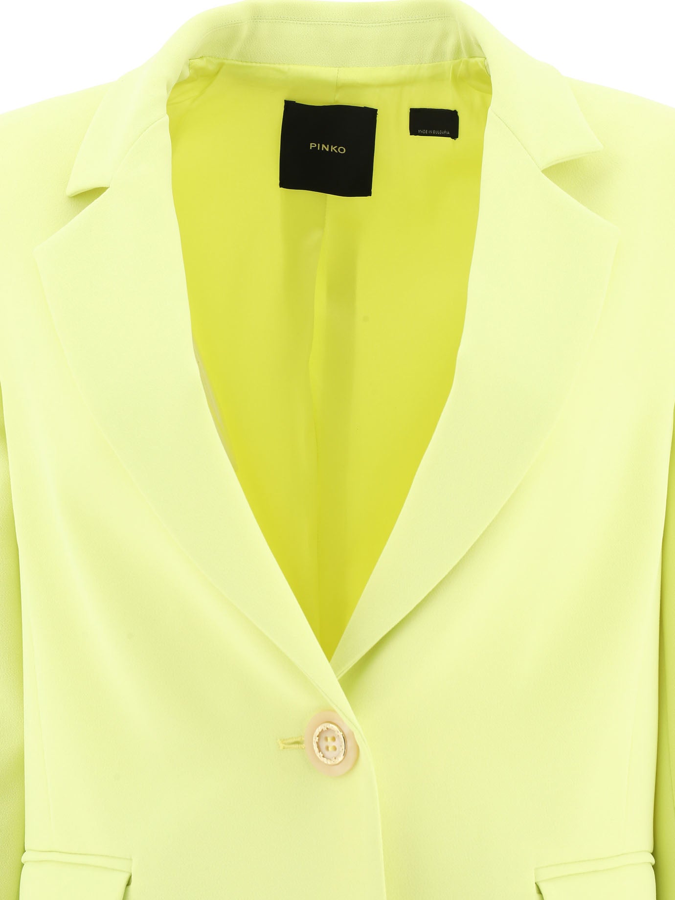 Pinko V-Neck Single-Breasted Blazer