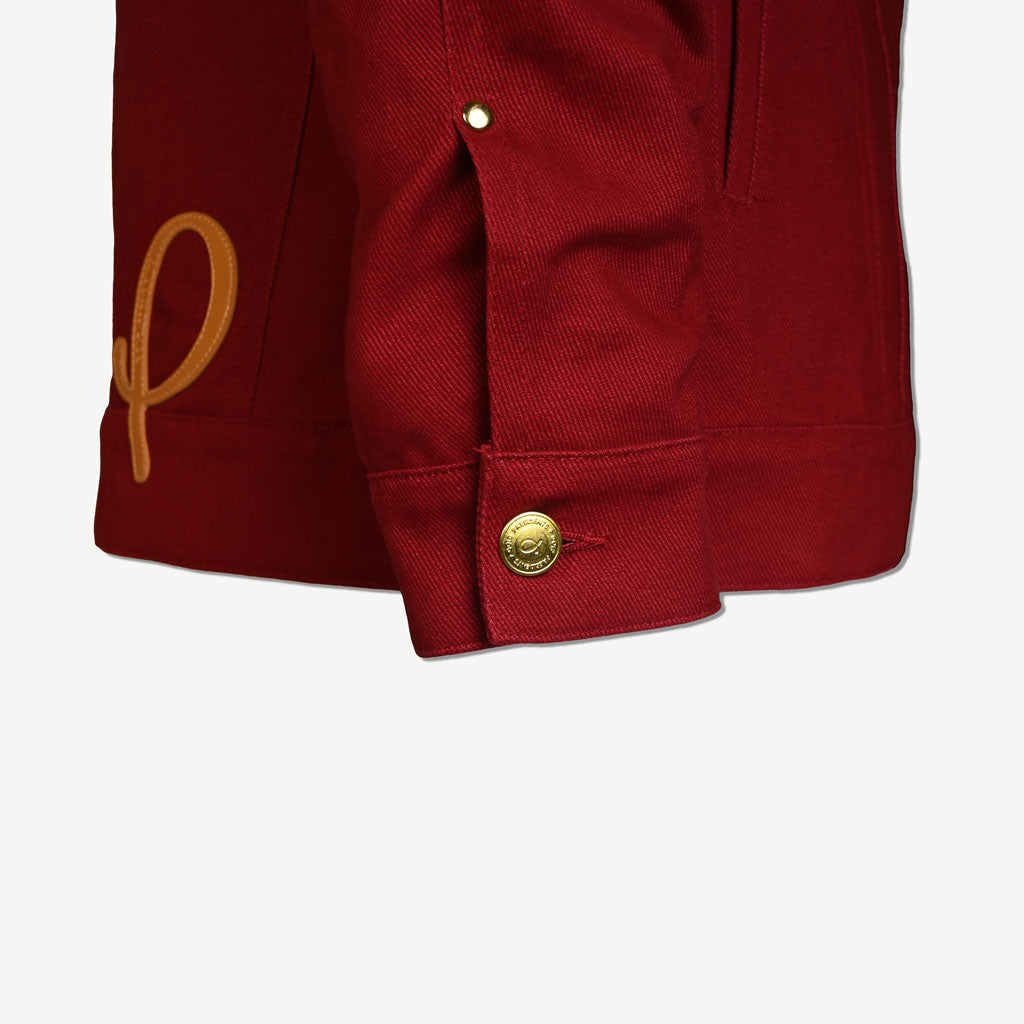 PRES Signature Denim Jacket - Red