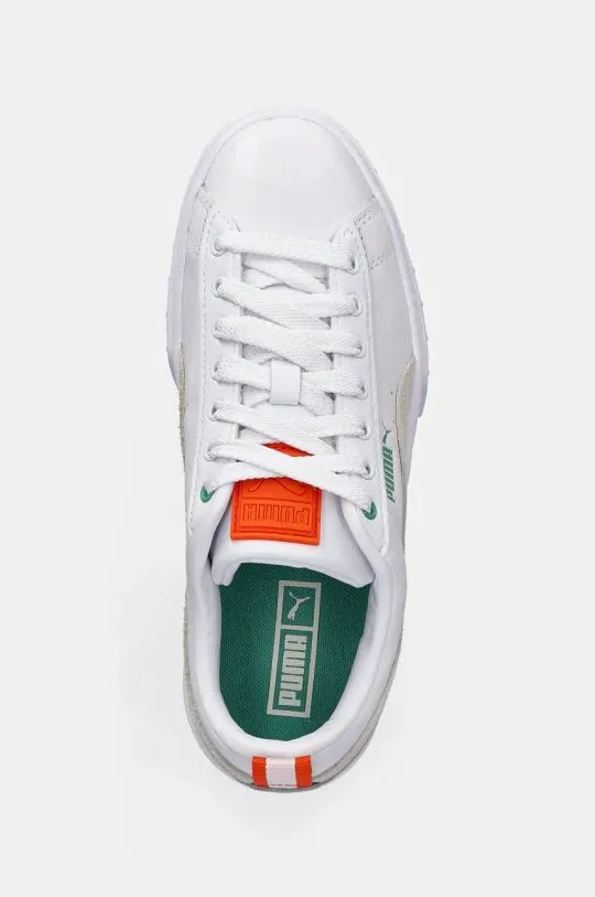 Puma shoes Mayze Lth white color