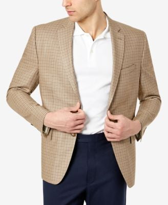 Ralph Lauren Men's Classic Fit Ultraflex Blazer Brown Size 40