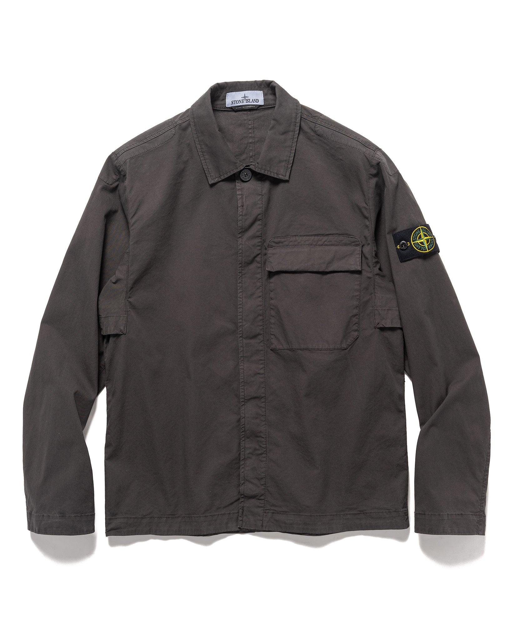 Regular Fit Overshirt Charcoal