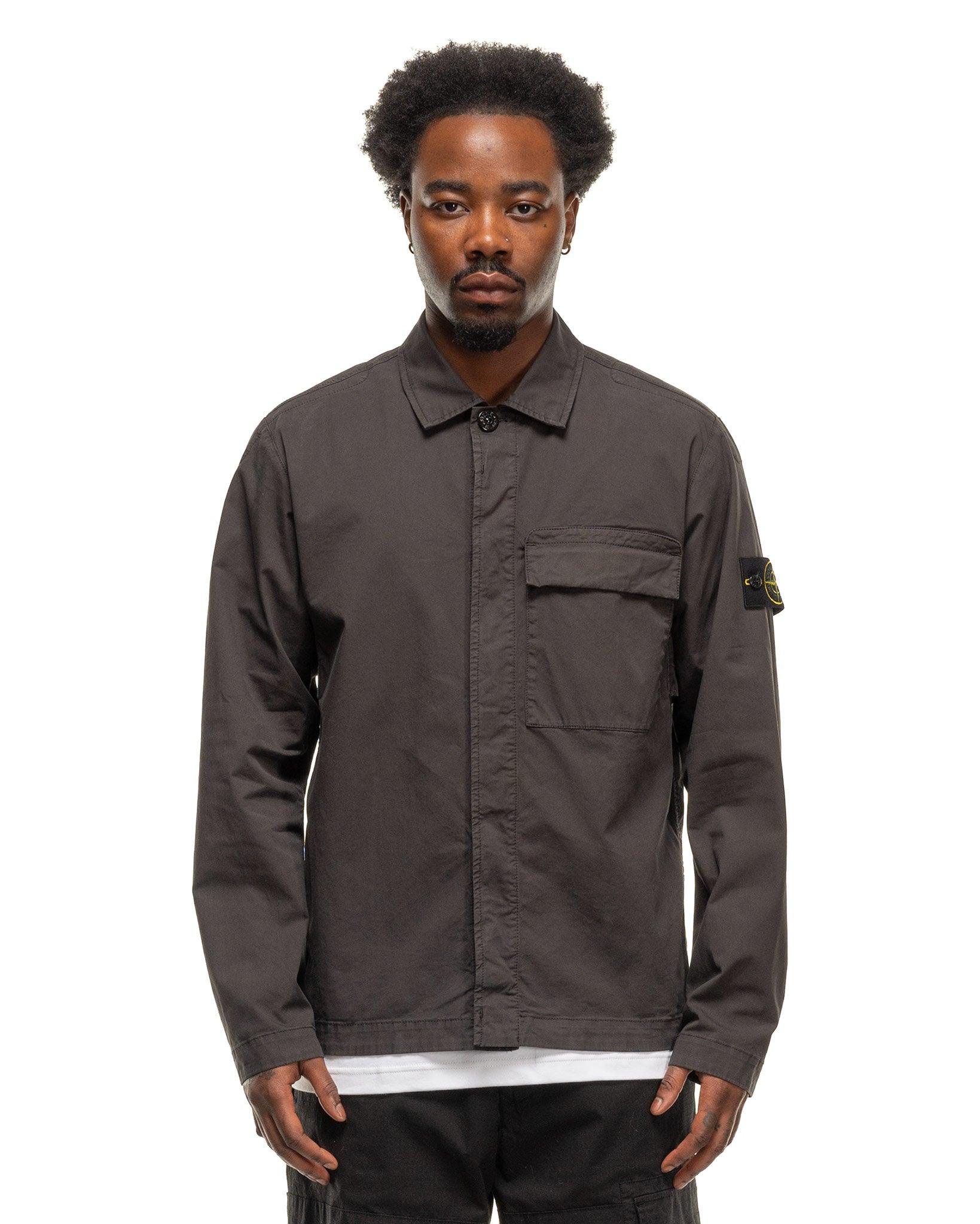 Regular Fit Overshirt Charcoal