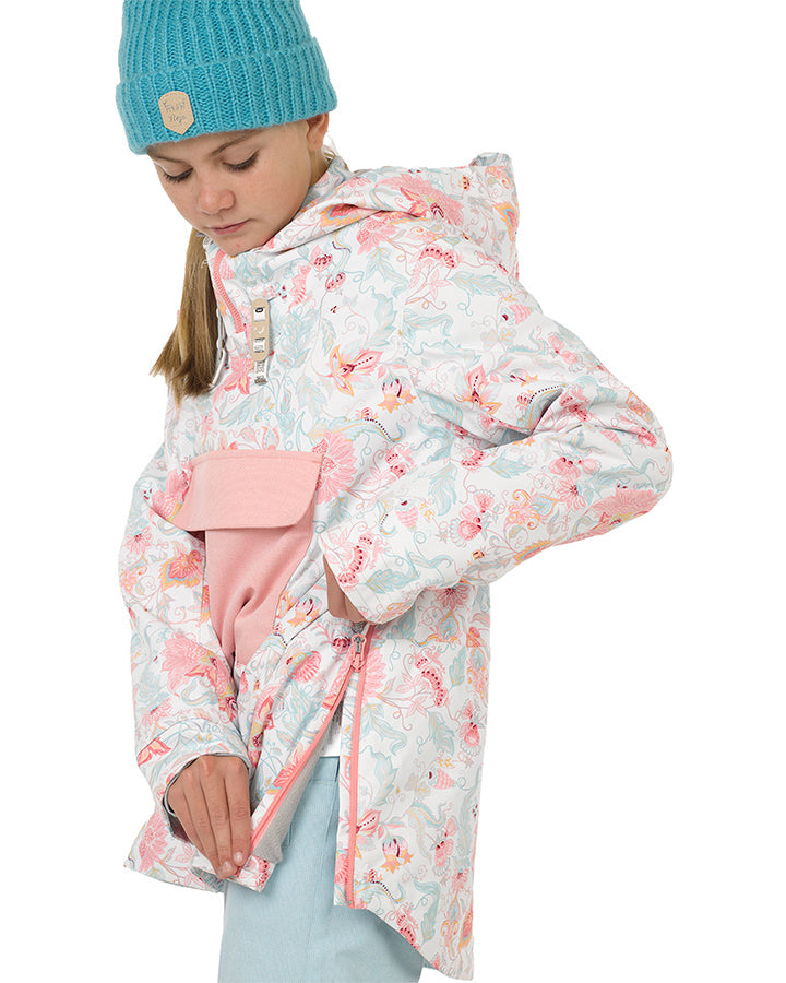 Rojo Hazel Girl's Snow Jacket - Royale Snow White - 2023