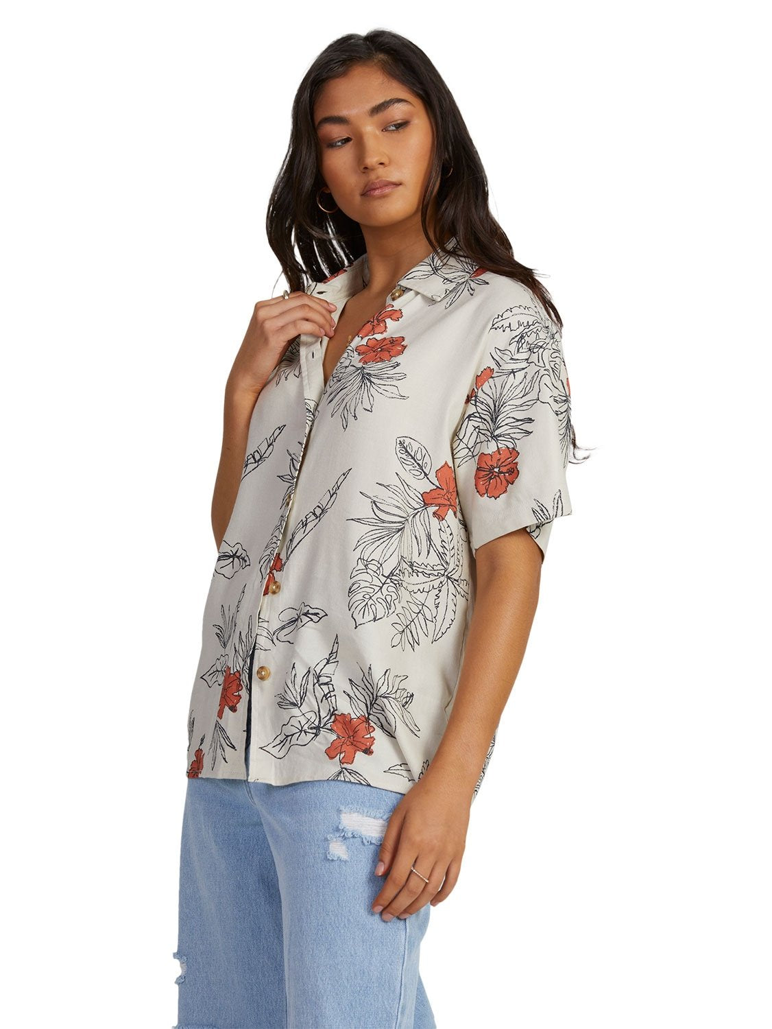 RVCA Ladies Tropicasly Overshirt