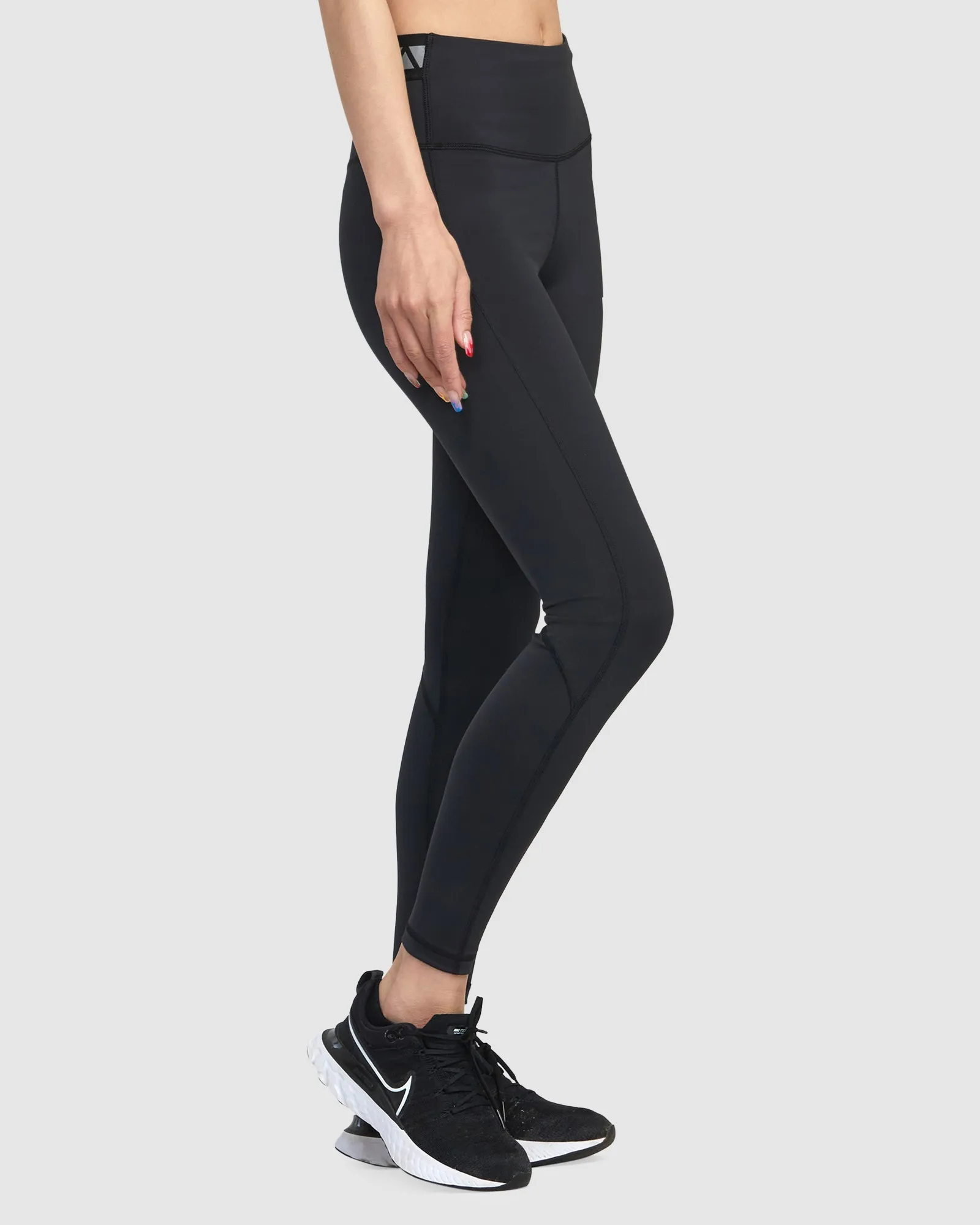 Rvca Va Sport Compression Tights - Black | SurfStitch