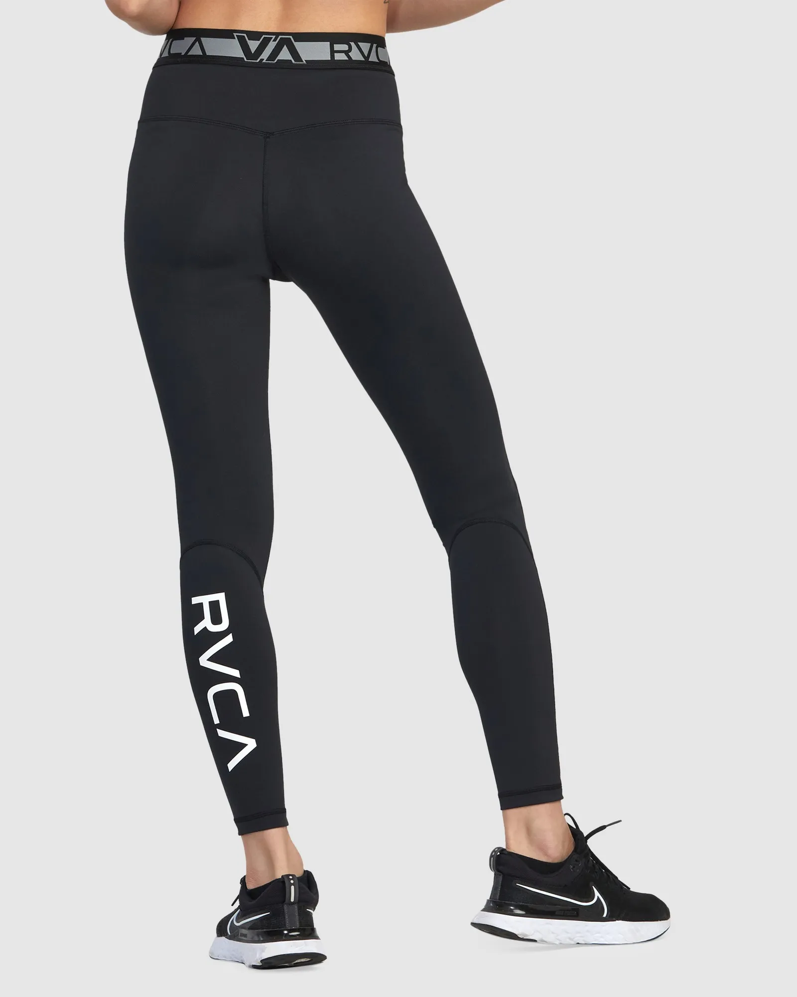 Rvca Va Sport Compression Tights - Black | SurfStitch