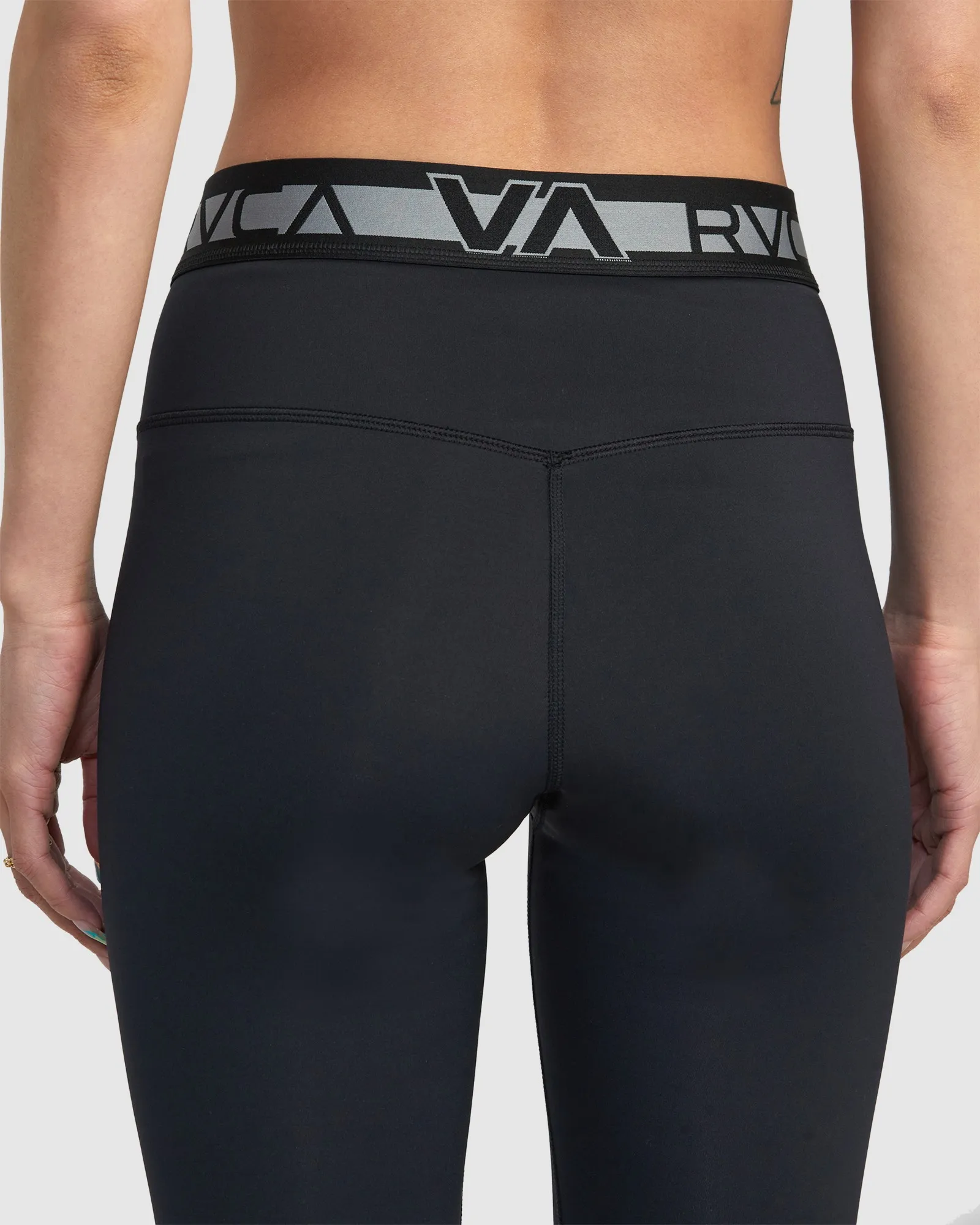 Rvca Va Sport Compression Tights - Black | SurfStitch