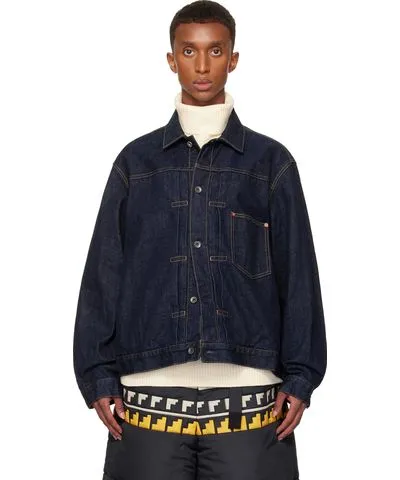 Sacai Indigo BEYONDEXX Denim Jacket