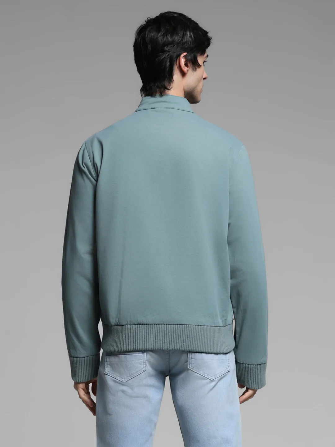 Sage Green Bomber Jacket