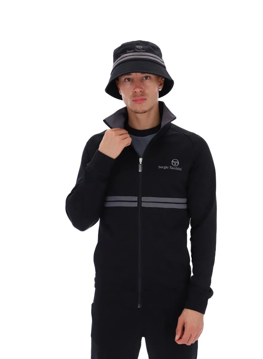 Sergio Tacchini New Dallas Track Jacket Black Quite Shade