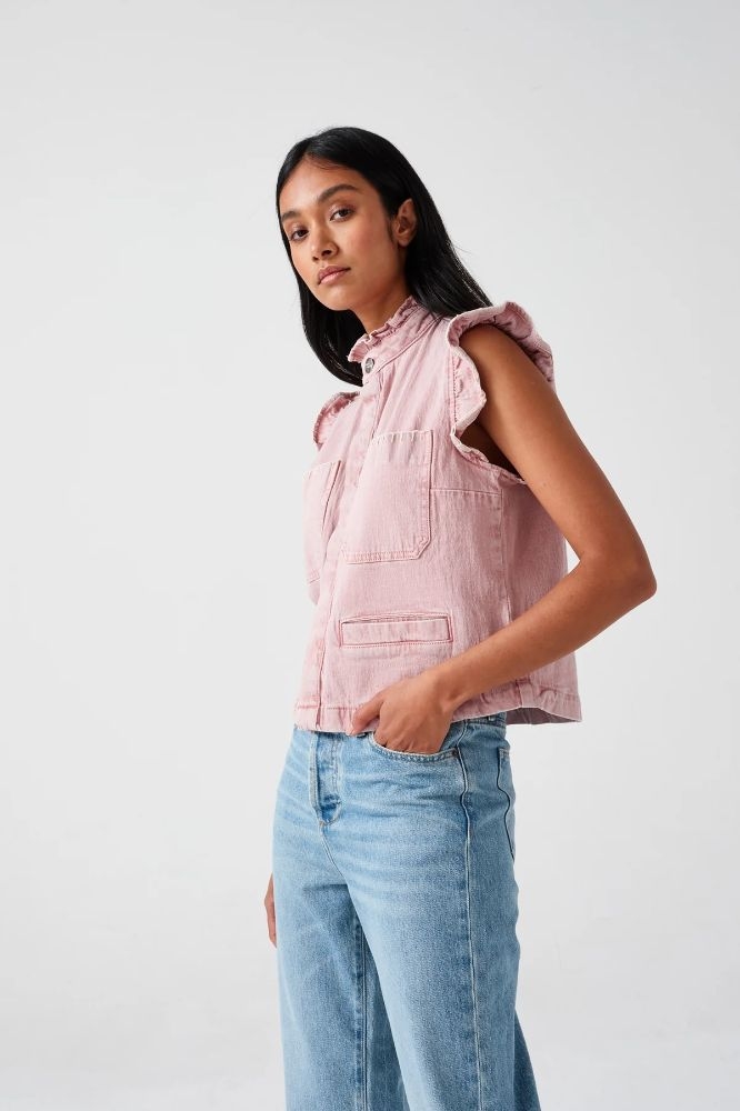 Seventy + Mochi Pablo Waistcoat - Dusty Rose