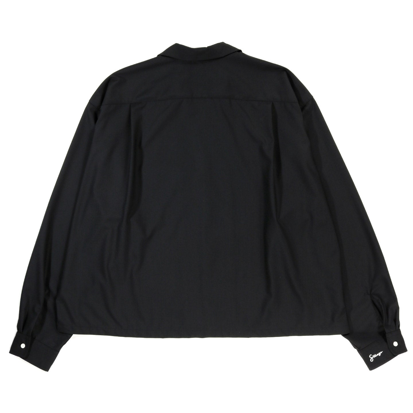 SILLAGE LONG SLEEVE OVERSHIRT BLACK