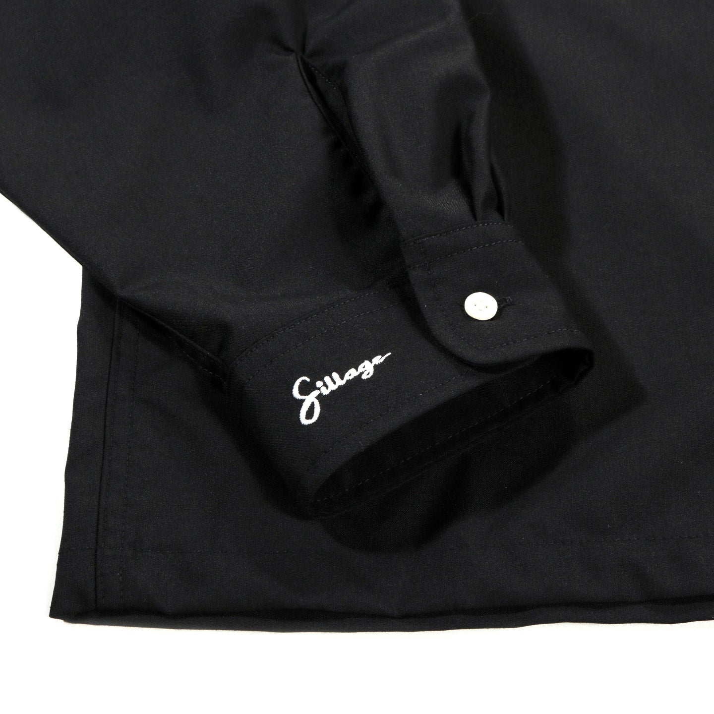 SILLAGE LONG SLEEVE OVERSHIRT BLACK