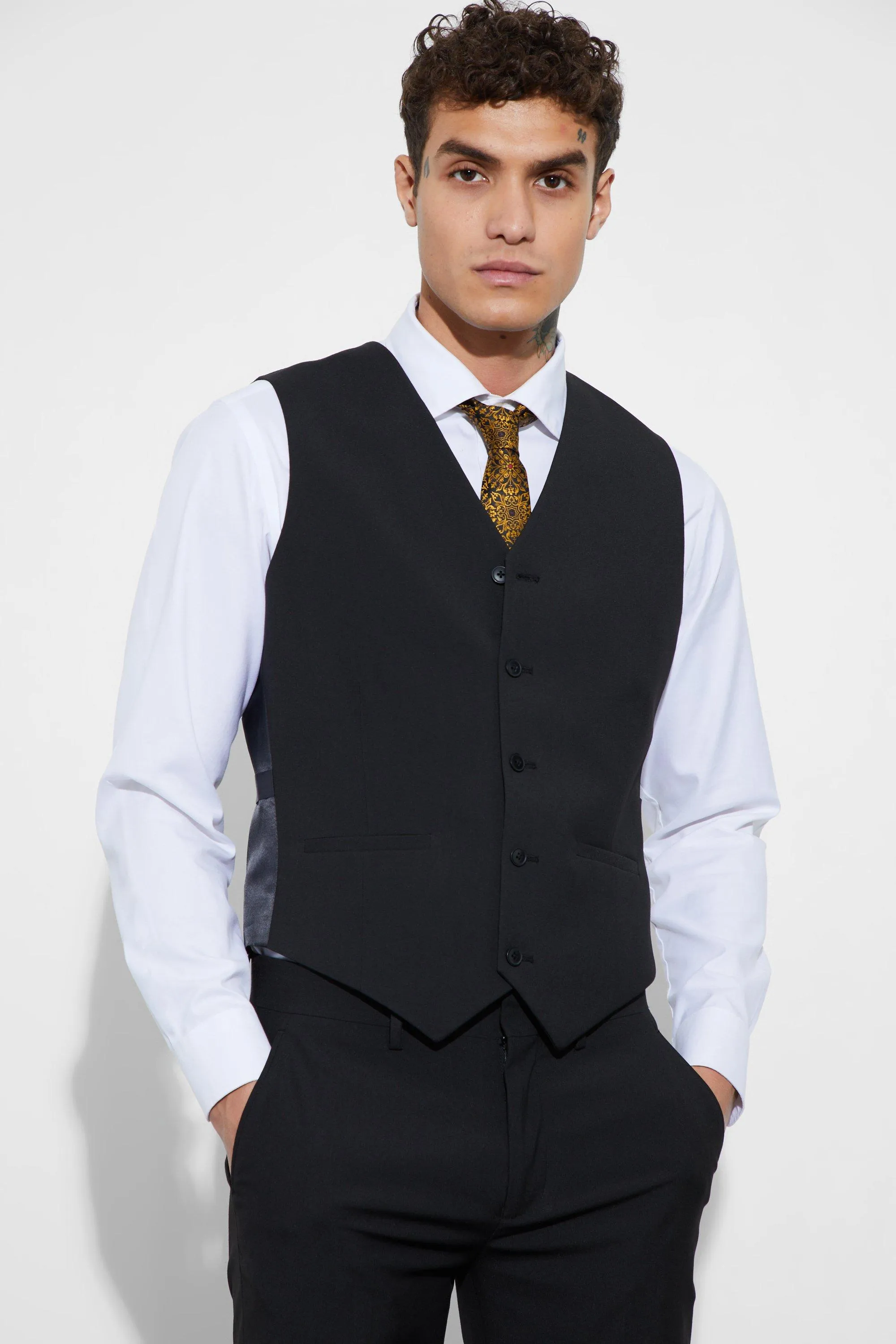 Slim Waistcoat | boohooMAN UK