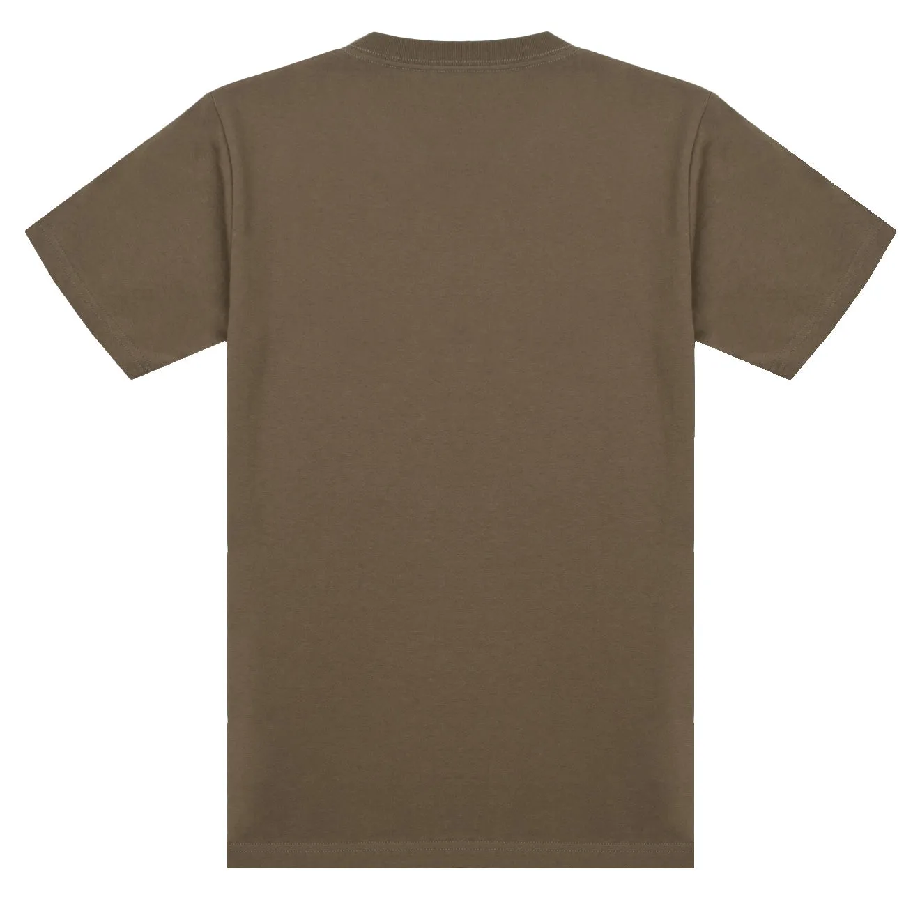 Snow Peak Typography Tee Brown