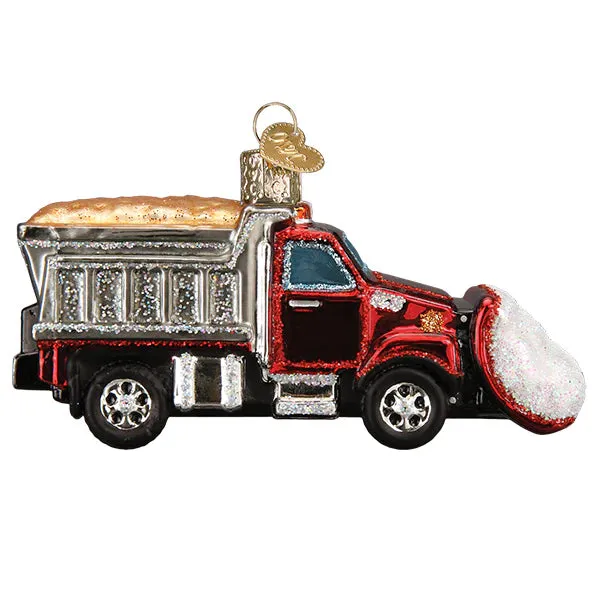 Snow Plow Ornament