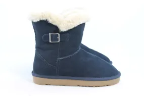 Style & Co. Tiny2 Women's Navy Boots 7M(ZAP19504)