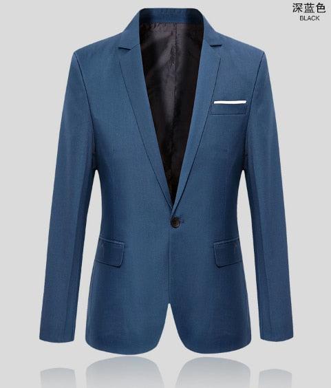 Style Slim Fit Small Suit Casual Western Blazer