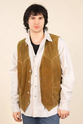 Suede Waistcoat | ThriftTale