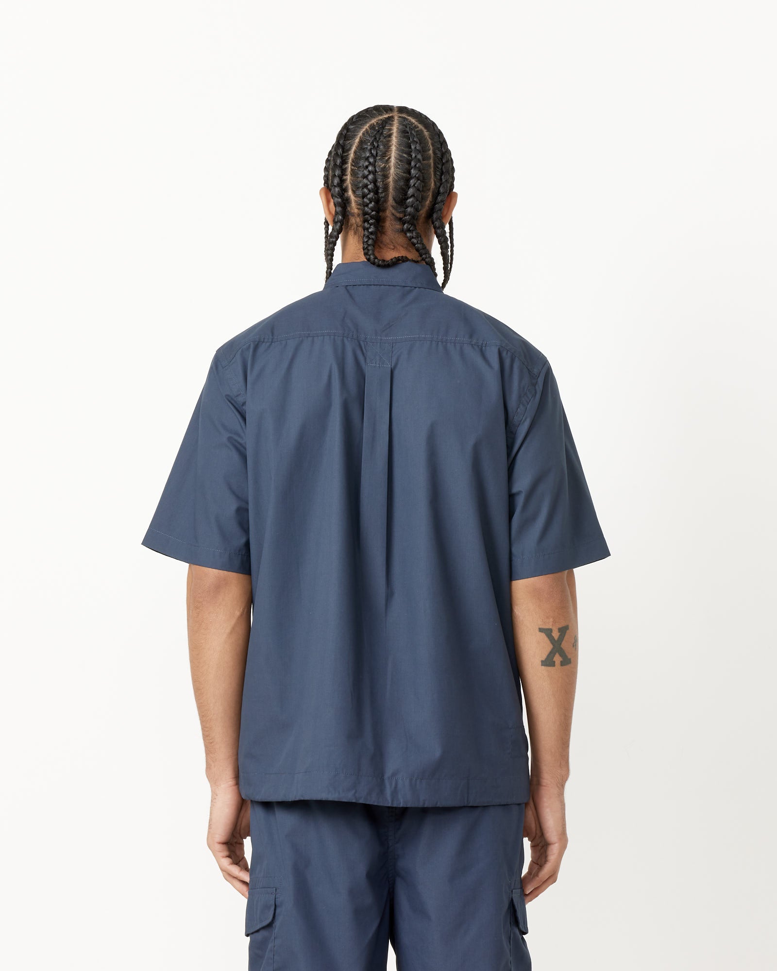 Tech Overshirt in Navy