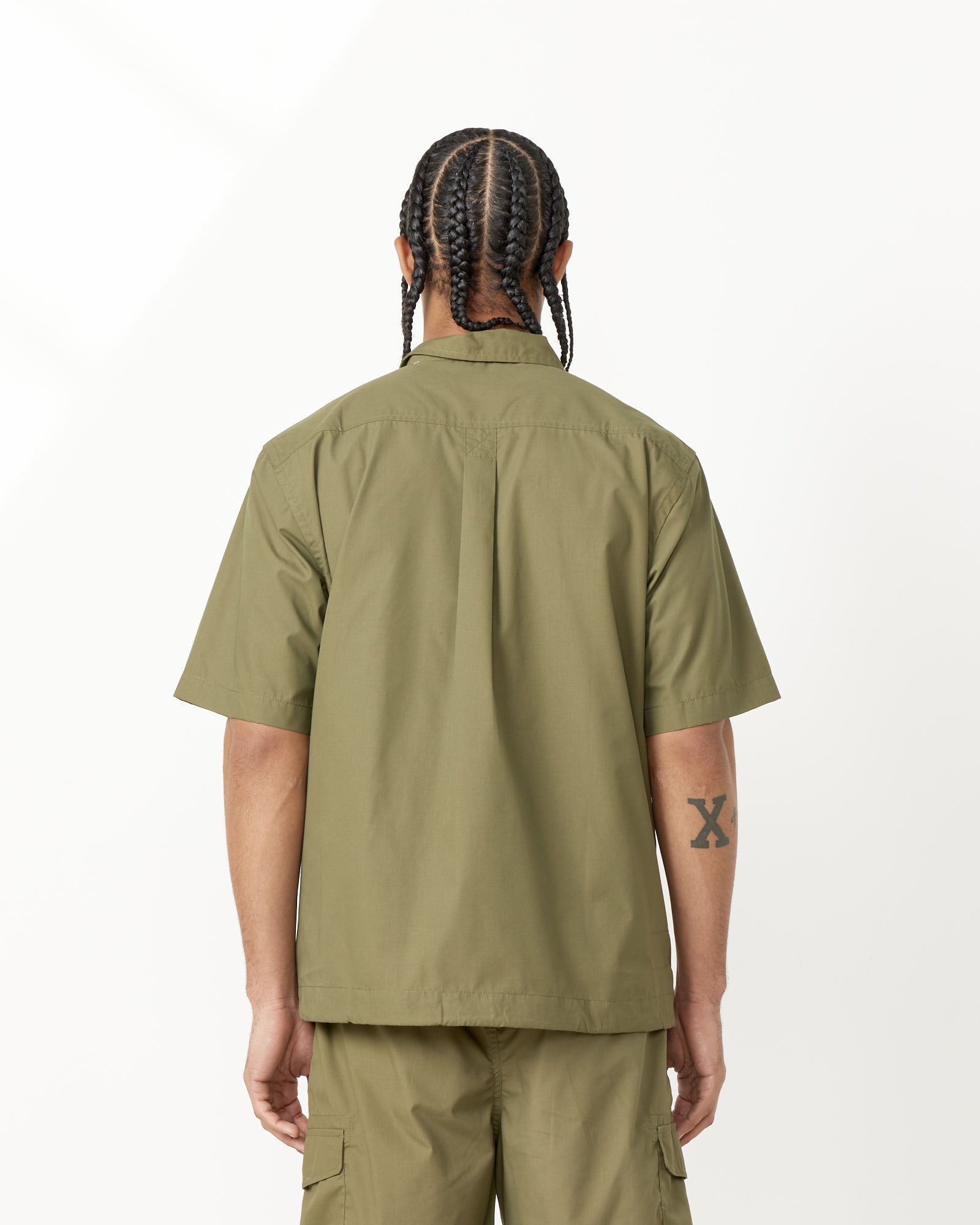 Tech Overshirt in Olive